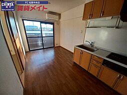 近鉄山田線 松阪駅 徒歩23分の賃貸マンション 1階3DKのリビング/ダイニング