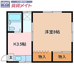 🉐敷金礼金0円！🉐参宮線 外城田駅 徒歩35分