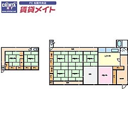 🉐敷金礼金0円！🉐参宮線 外城田駅 徒歩46分