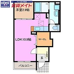 近鉄山田線 東松阪駅 徒歩30分