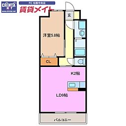 近鉄山田線 松ヶ崎駅 徒歩1分