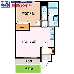名松線 上ノ庄駅 徒歩12分