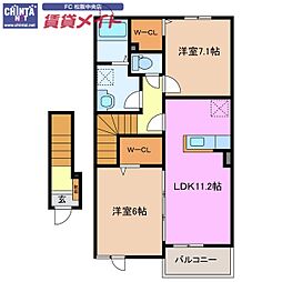 近鉄山田線 松阪駅 徒歩24分 2階/-