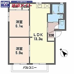 近鉄山田線 松阪駅 3.1km