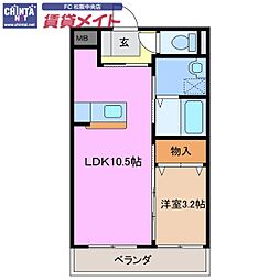 近鉄山田線 松ヶ崎駅 徒歩18分