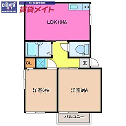 コーポビオラ第一 2階