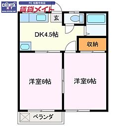 近鉄山田線 松阪駅 徒歩15分 1階/-