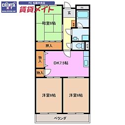 🉐敷金礼金0円！🉐近鉄山田線 松ヶ崎駅 徒歩30分