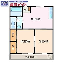 近鉄山田線 東松阪駅 3.5km