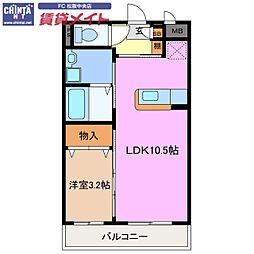 近鉄山田線 松ヶ崎駅 徒歩18分