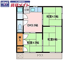 🉐敷金礼金0円！🉐近鉄山田線 東松阪駅 徒歩39分
