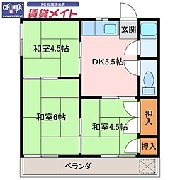 🉐敷金礼金0円！🉐近鉄山田線 東松阪駅 徒歩39分