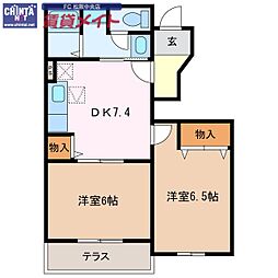 近鉄山田線 松ヶ崎駅 徒歩17分 1階/-