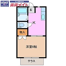 JR紀勢本線 徳和駅 徒歩23分 1階/-