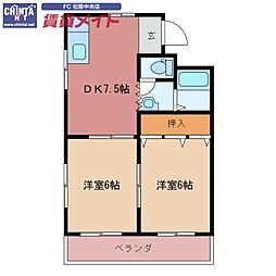ビオラ第一ビル 2階/-