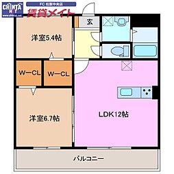 近鉄山田線 松阪駅 徒歩20分 1階/-