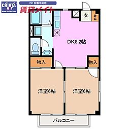 近鉄山田線 東松阪駅 徒歩24分 2階/-