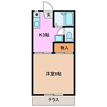 三重県度会郡玉城町勝田（賃貸アパート1K・1階・26.64㎡） その2