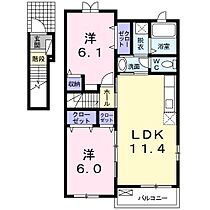 三重県伊勢市馬瀬町（賃貸アパート2LDK・2階・57.07㎡） その2