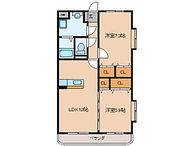 三重県伊勢市小俣町明野（賃貸マンション2LDK・3階・60.76㎡） その2