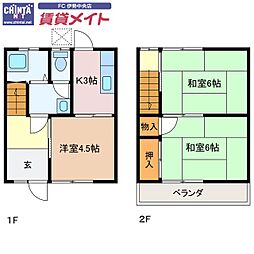 近鉄鳥羽線 宇治山田駅 徒歩14分