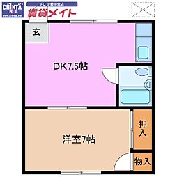 🉐敷金礼金0円！🉐近鉄山田線 明野駅 徒歩33分