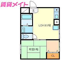 三重県伊勢市河崎1丁目（賃貸マンション1DK・4階・37.00㎡） その2