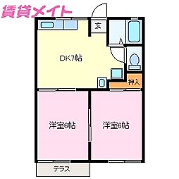 🉐敷金礼金0円！🉐近鉄山田線 明野駅 徒歩23分