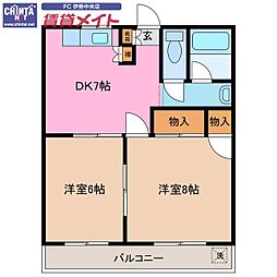 🉐敷金礼金0円！🉐参宮線 山田上口駅 徒歩12分