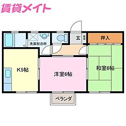 🉐敷金礼金0円！🉐参宮線 五十鈴ヶ丘駅 徒歩35分