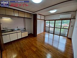 近鉄鳥羽線 五十鈴川駅 徒歩12分の賃貸マンション 3階ワンルームのリビング/ダイニング