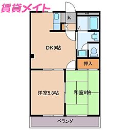 🉐敷金礼金0円！🉐参宮線 田丸駅 徒歩71分