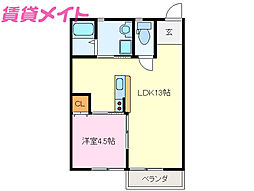 🉐敷金礼金0円！🉐近鉄山田線 宮町駅 徒歩14分