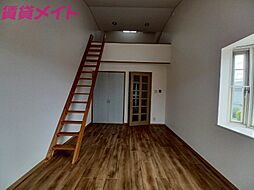 近鉄山田線 宮町駅 徒歩2分の賃貸アパート 2階1Kのリビング/ダイニング