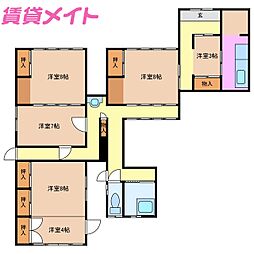🉐敷金礼金0円！🉐近鉄山田線 明星駅 徒歩57分