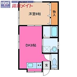 🉐敷金礼金0円！🉐近鉄山田線 宮町駅 徒歩7分