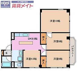 🉐敷金礼金0円！🉐参宮線 五十鈴ヶ丘駅 徒歩7分