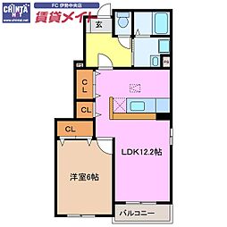 近鉄山田線 伊勢市駅 バス22分 三重交通バス南伊勢高校度会校舎前下車 8kmの賃貸アパート 1階1LDKの間取り