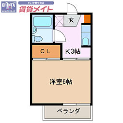 近鉄鳥羽線 宇治山田駅 徒歩6分