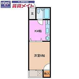 近鉄山田線 宮町駅 徒歩8分 2階/-