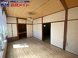 近鉄志摩線 志摩神明駅 7.6kmの賃貸アパート 2階1DKのリビング/ダイニング