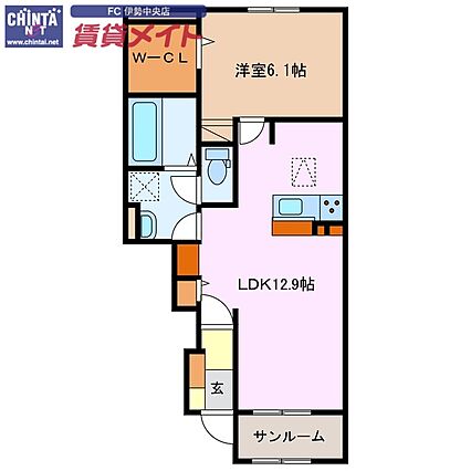 エクシード・YB_間取り_0