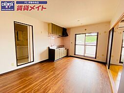 近鉄鳥羽線 五十鈴川駅 徒歩22分の賃貸マンション 3階3DKのリビング/ダイニング