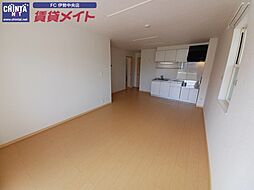 JR参宮線 宮川駅 徒歩14分の賃貸アパート 1階1LDKのリビング/ダイニング