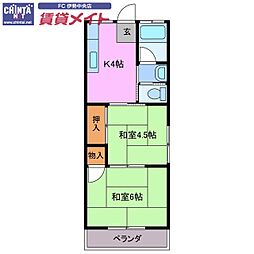 近鉄鳥羽線 池の浦駅 徒歩19分 2階/-
