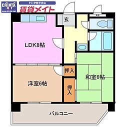 近鉄鳥羽線 宇治山田駅 徒歩13分 4階/-