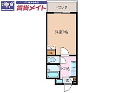 近鉄山田線 明野駅 徒歩18分 2階/-