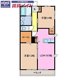 近鉄鳥羽線 宇治山田駅 徒歩17分 1階/-