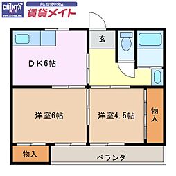 JR参宮線 宮川駅 徒歩27分 1階/-
