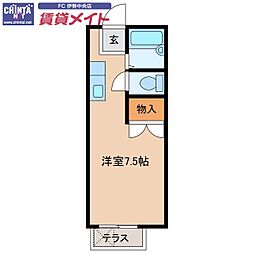 近鉄鳥羽線 宇治山田駅 徒歩12分 1階/-